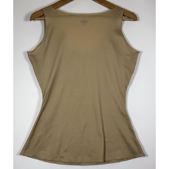 Spanx Hide & Sleek Cami Shapewear Womens 1X Beige Moisture Wicking Tank Top - Picture 3 of 9